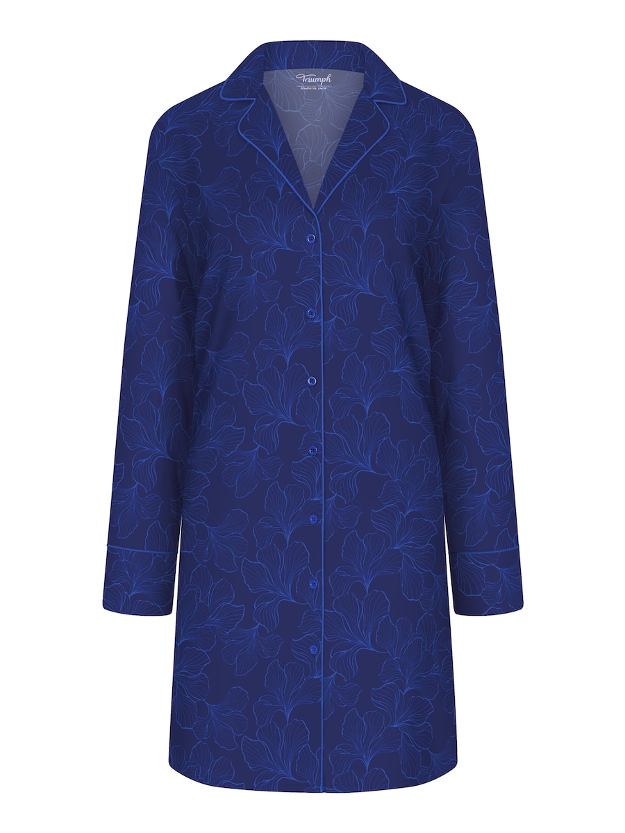 Ночная рубашка TRIUMPH Boyfriend Fit, синий
Ночная рубашка TRIUMPH Boyfriend Fit, синий