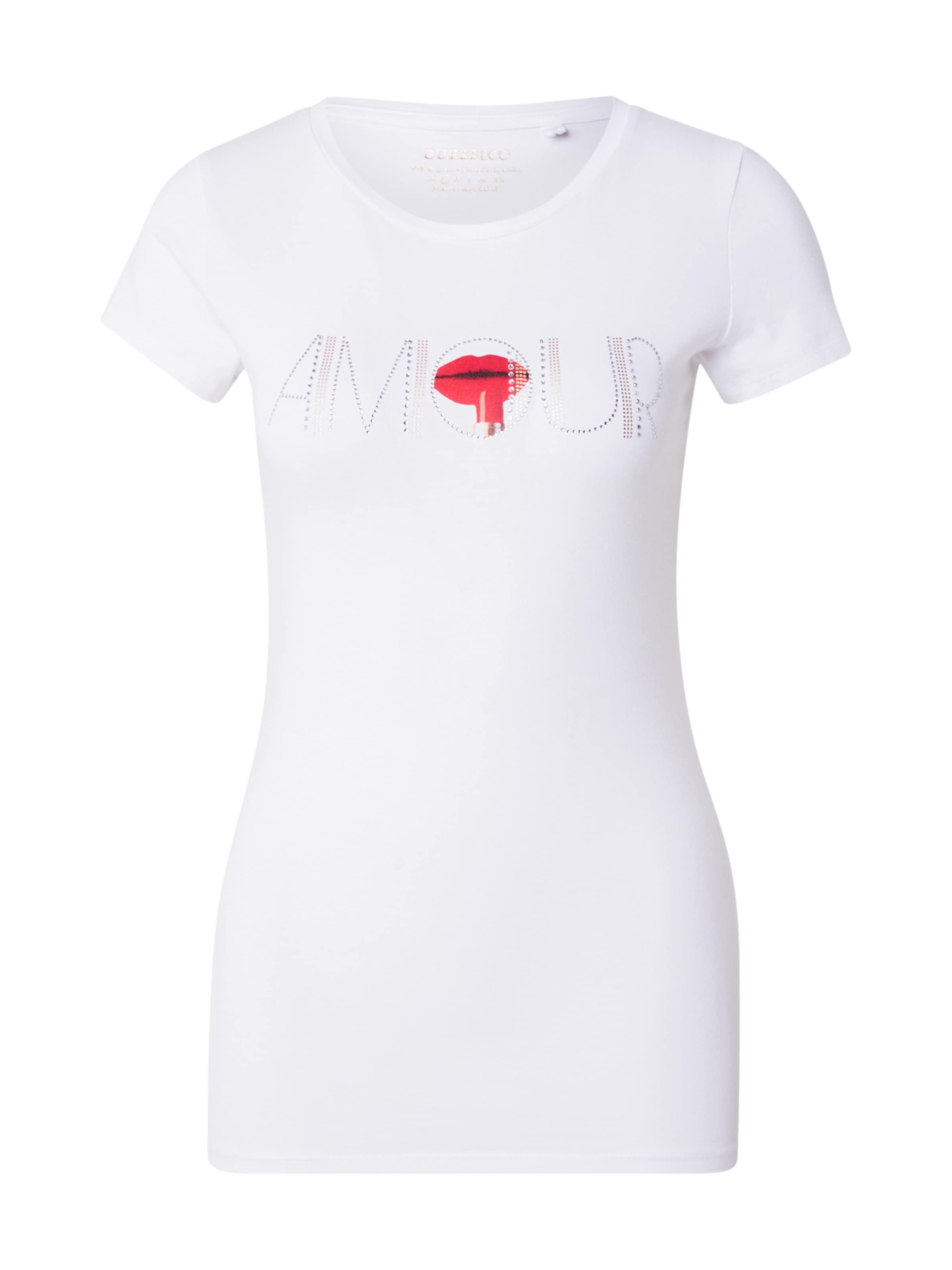 GUESS Футболка 'Amour' в белом цвете
GUESS Футболка 'Amour' в белом цвете