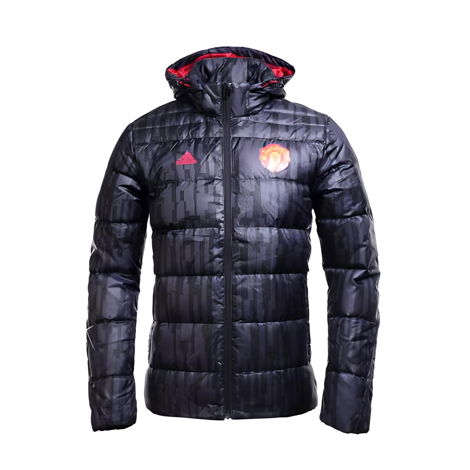 Adidas Пуховая куртка MUFC DOWN JKT мужская, черная
Adidas Пуховая куртка MUFC DOWN JKT мужская, черная