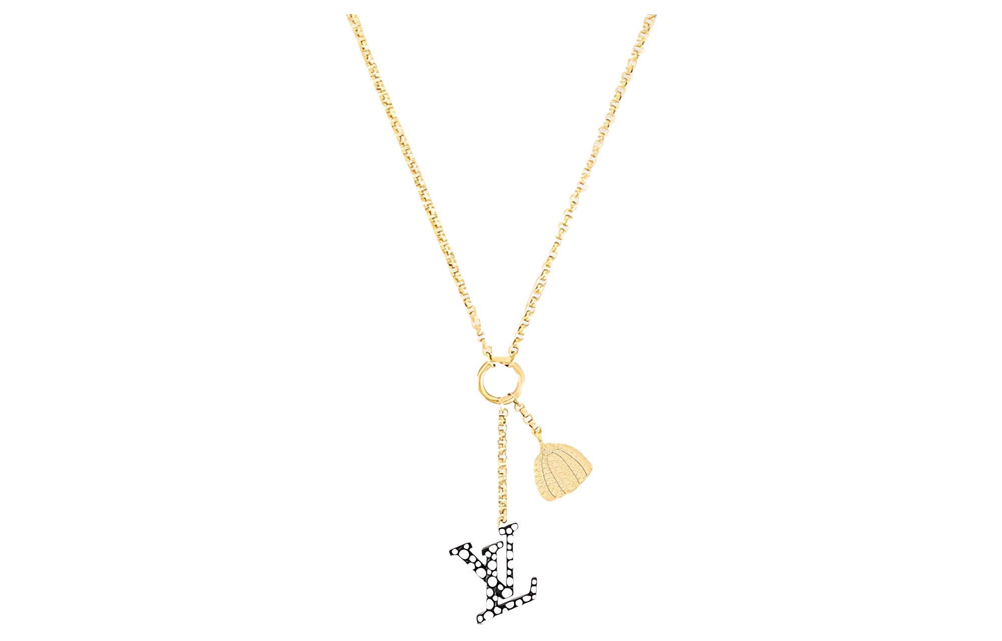 X Yayoi Kusama Lv Iconic Infinity Dots Necklace LOUIS VUITTON, золотой
X Yayoi Kusama Lv Iconic Infinity Dots Necklace LOUIS VUITTON, золотой