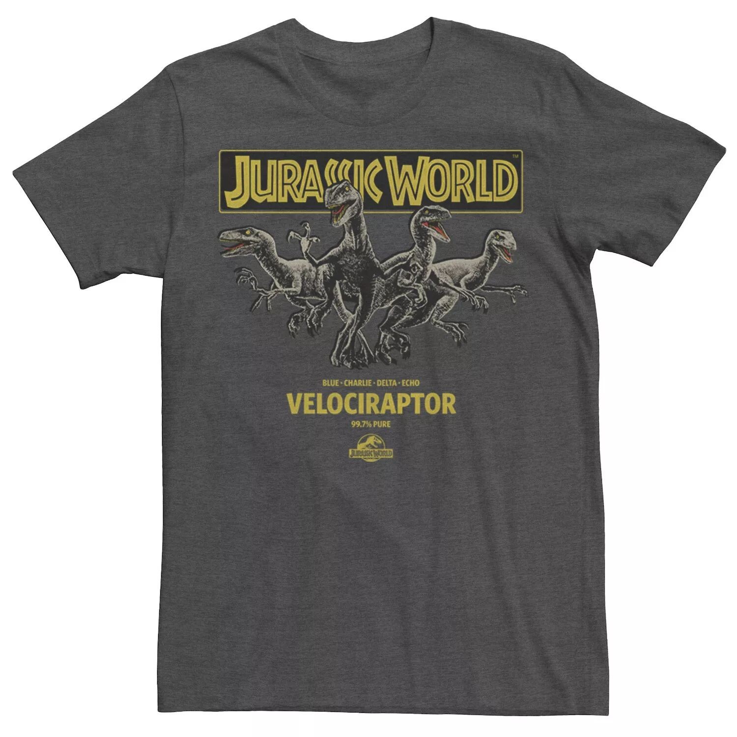 Мужская футболка Jurassic World Blue, Charlie, Delta & Echo Pack Licensed Character
Мужская футболка Jurassic World Blue, Charlie, Delta & Echo Pack Licensed Character