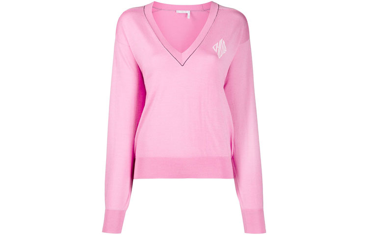 Свободный свитер Chloé FW21 Женский Розовый
Свободный свитер Chloé FW21 Женский Розовый