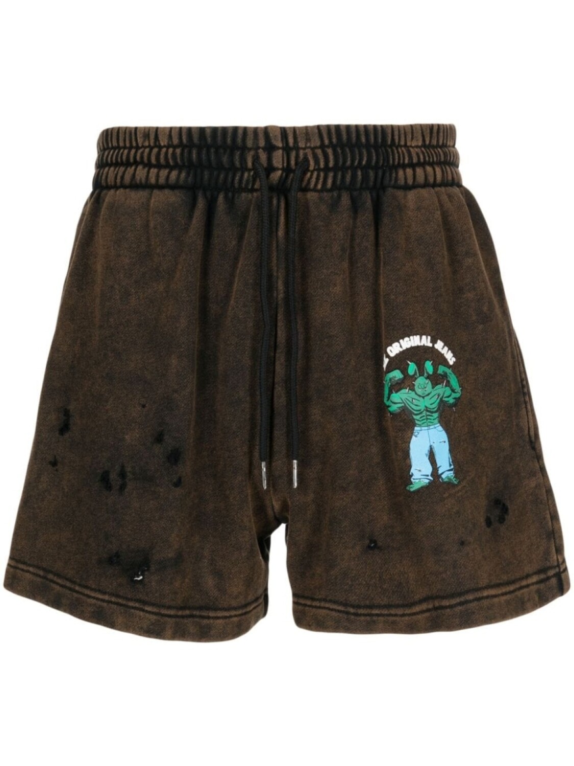 Шорты NZ Original с эффектом потертости Natasha Zinko, коричневый
Шорты NZ Original с эффектом потертости Natasha Zinko, коричневый