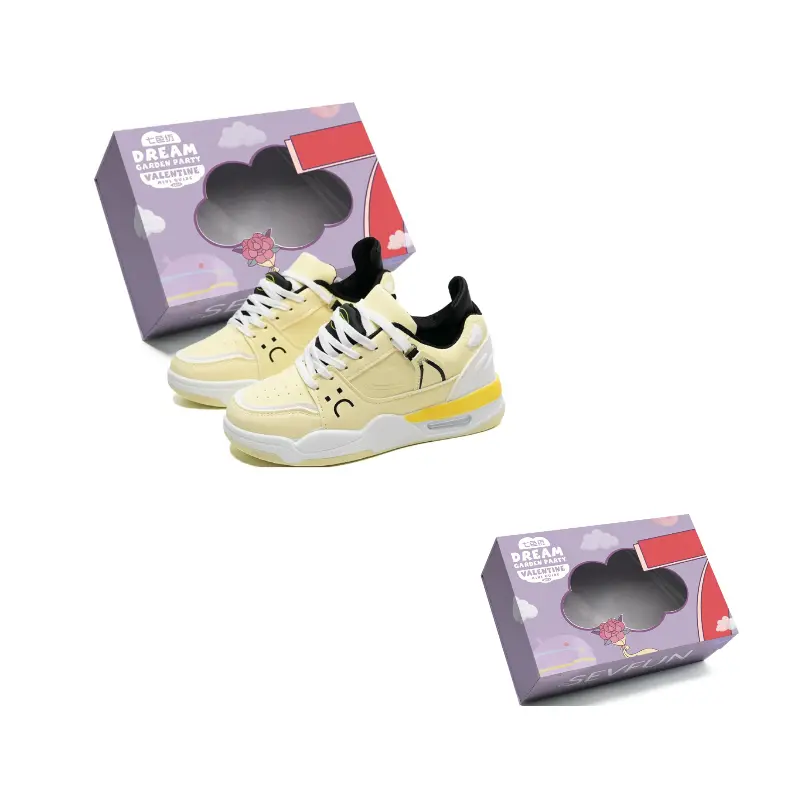 7 SEVFUN Износостойкие и легкие низкие скейтерские кроссовки унисекс в коробке Кремово-желтый, цвет Cream Yellow
7 SEVFUN Износостойкие и легкие низкие скейтерские кроссовки унисекс в коробке Кремово-желтый, цвет Cream Yellow