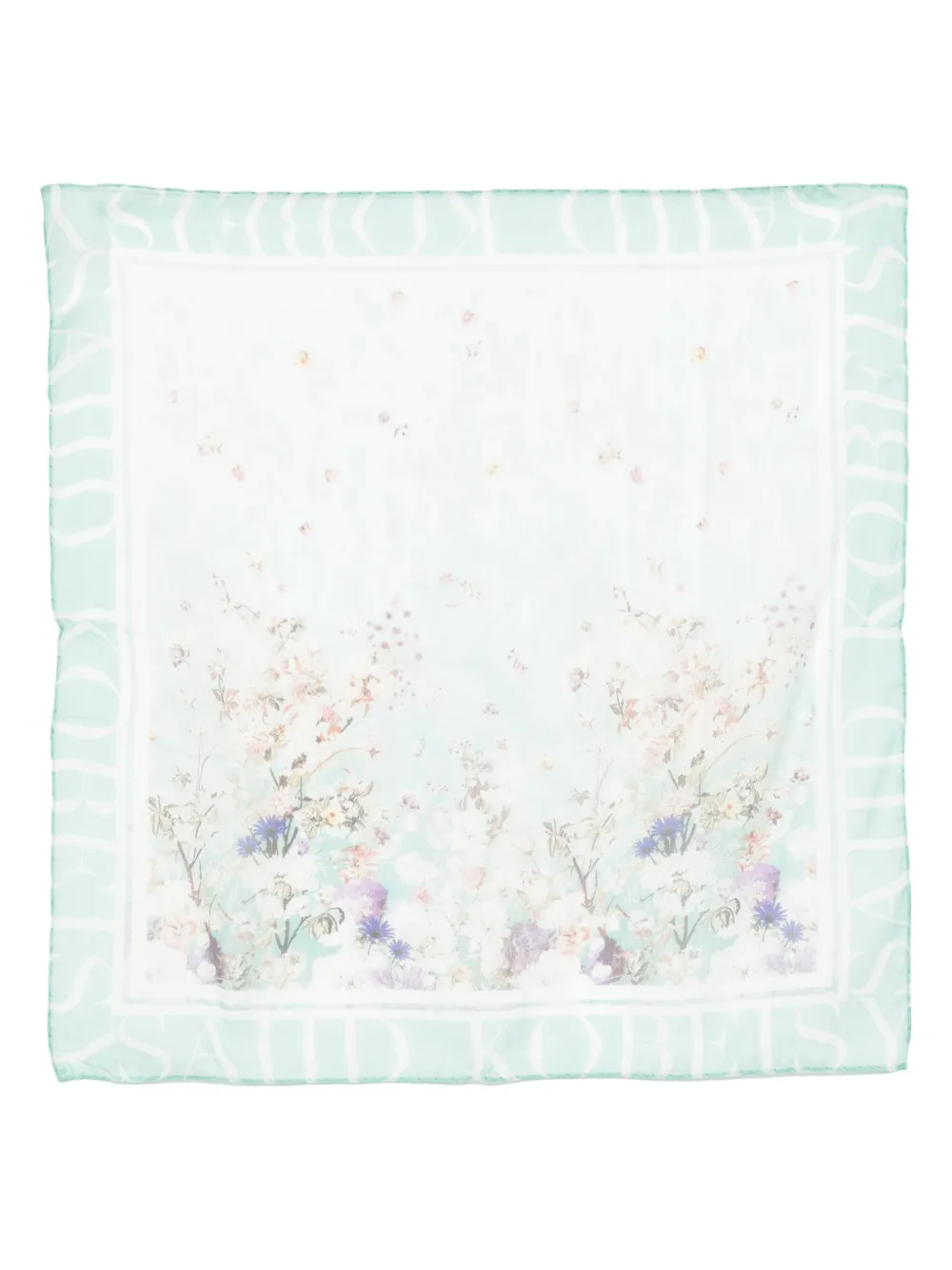 Шелковый шарф Saiid Kobeisy, синий
Шелковый шарф Saiid Kobeisy, синий