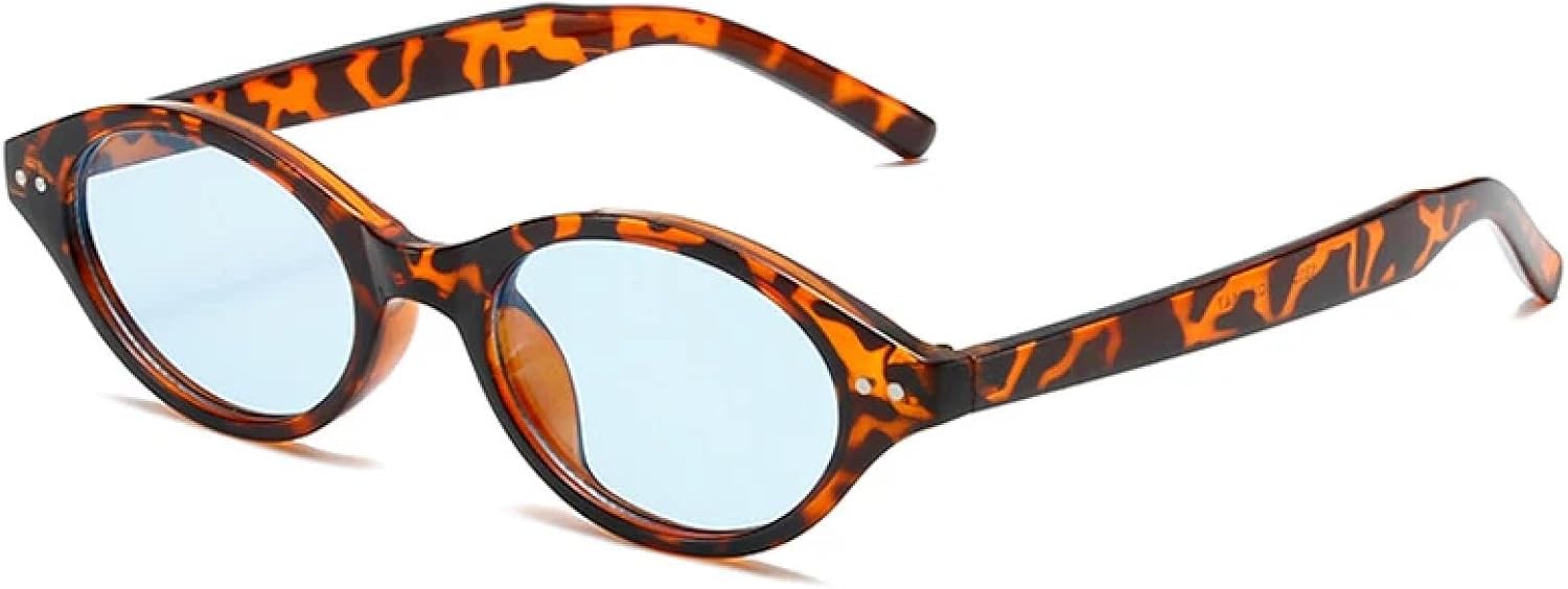 Солнцезащитные очки с защитой от УФ-излучения UV400 | Маленькие овальные женские, конфетного цвета, мужские, с заклепками, для занятий спортом на открытом воздухе и вождения DSVIGF, Leopard Blue
Солнцезащитные очки с защитой от УФ-излучения UV400 | Маленькие овальные женские, конфетного цвета, мужские, с заклепками, для занятий спортом на открытом воздухе и вождения DSVIGF, Leopard Blue