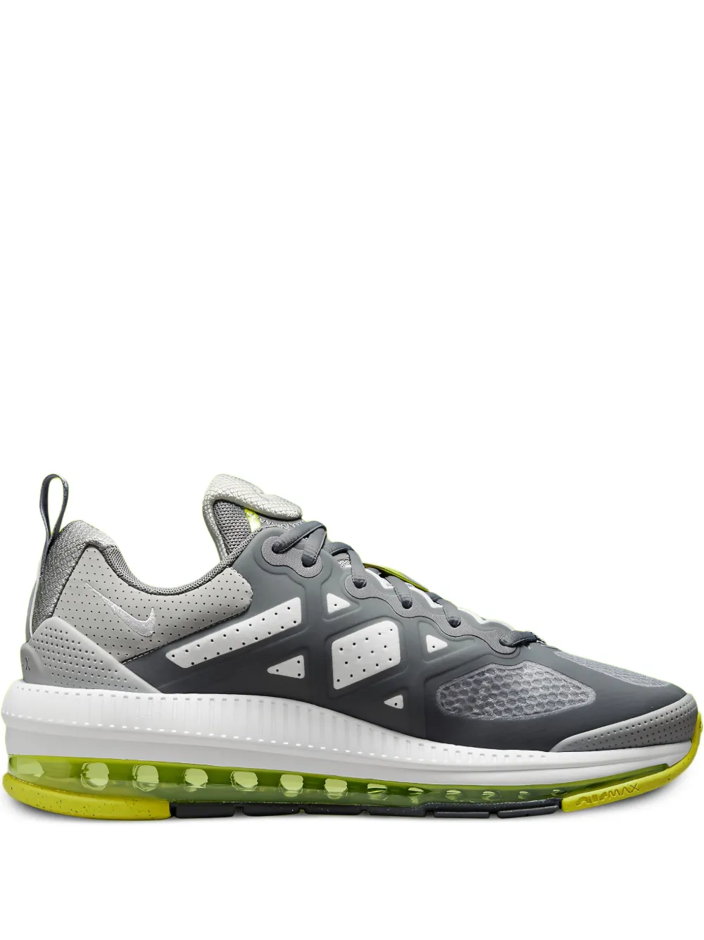 Кроссовки Air Max Genome Neon Green Nike, серый 
Кроссовки Air Max Genome Neon Green Nike, серый