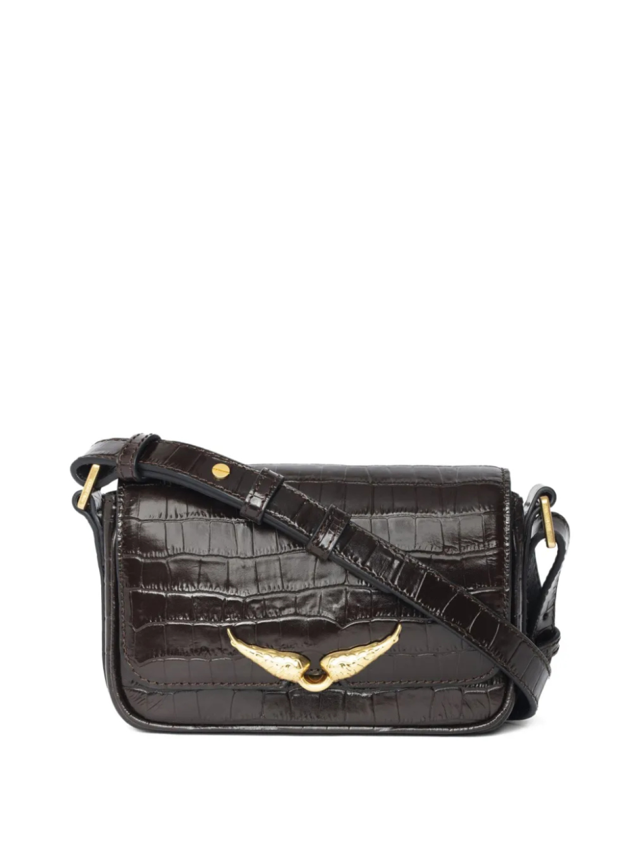 Кожаная мини-сумка Zadig&Voltaire, коричневый
Кожаная мини-сумка Zadig&Voltaire, коричневый