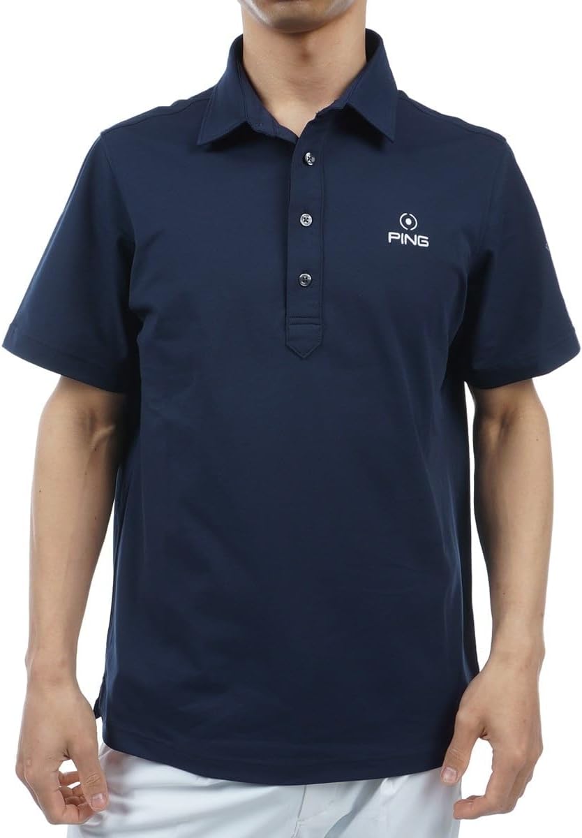 Мужская поло-рубашка с коротким рукавом Pin Apparel 621-4160301 (впитывающая, быстросохнущая, с защитой от УФ-излучения), для гольфа, темно-синяя (120navy) Ping
Мужская поло-рубашка с коротким рукавом Pin Apparel 621-4160301 (впитывающая, быстросохнущая, с защитой от УФ-излучения), для гольфа, темно-синяя (120navy) Ping