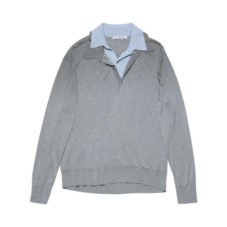 Поло Acne Studios Polo Jumper, Grey Melange
Поло Acne Studios Polo Jumper, Grey Melange
