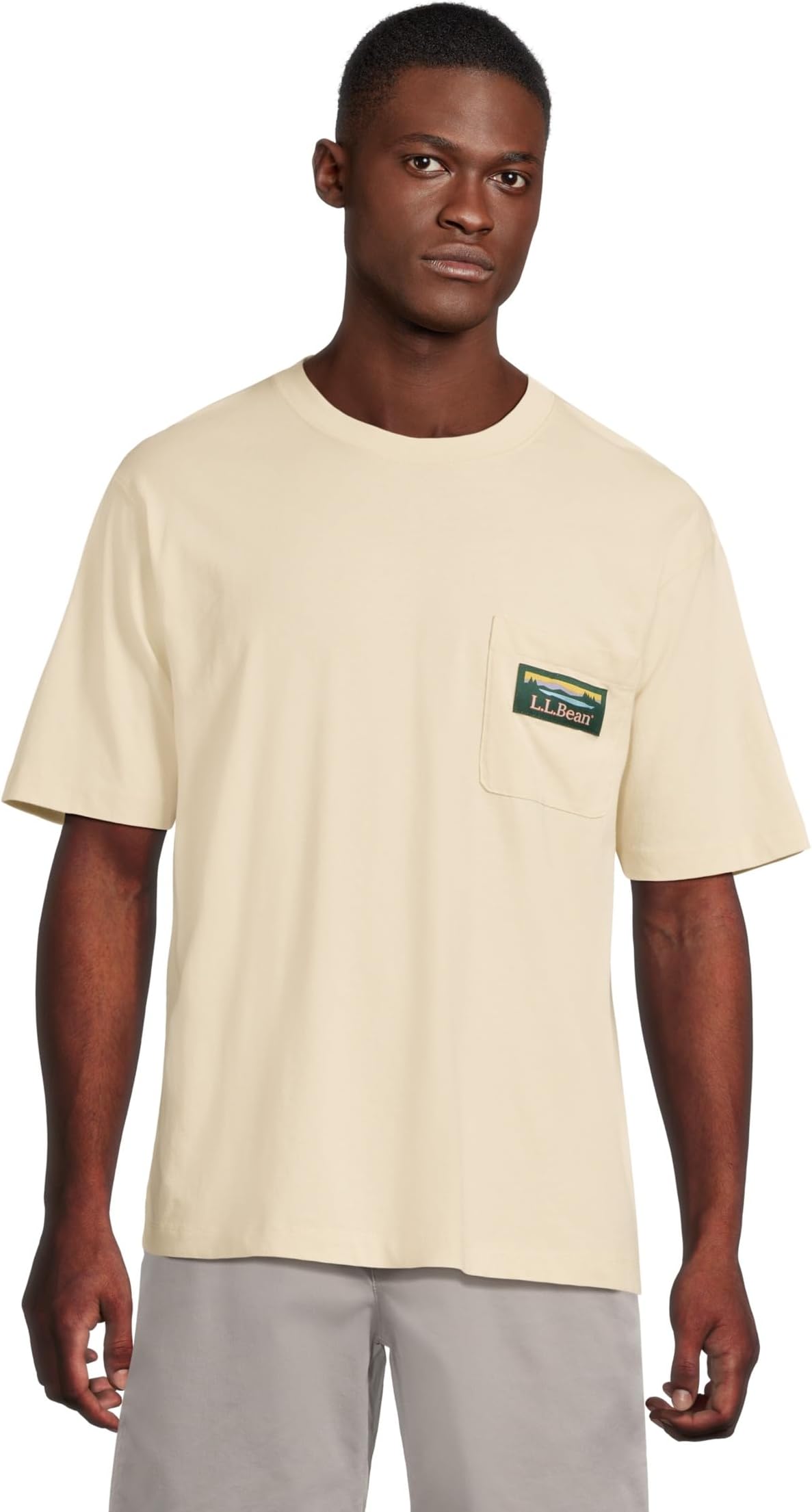 Мужская футболка с логотипом Katahdin, короткий рукав L.L.Bean, Natural
Мужская футболка с логотипом Katahdin, короткий рукав L.L.Bean, Natural