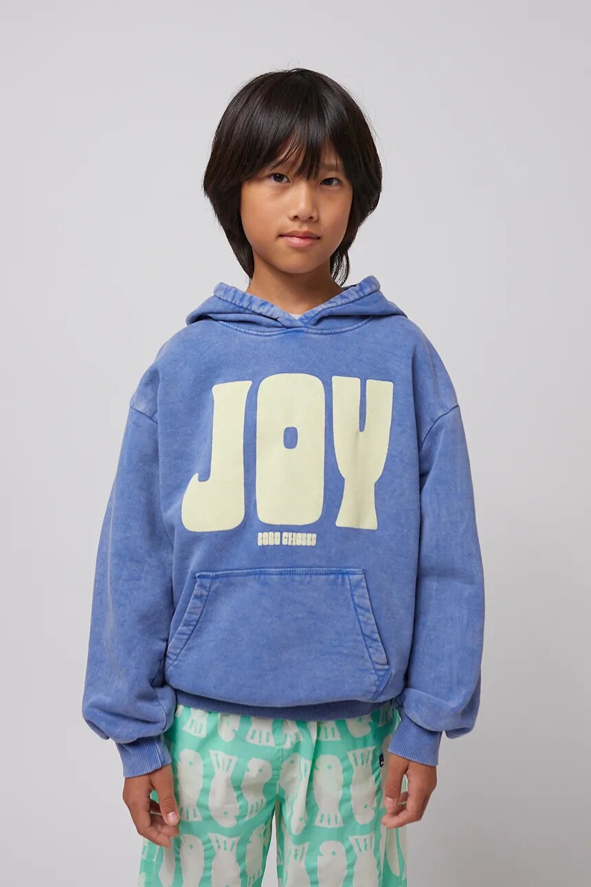 Детская хлопковая толстовка Joy Bobo Choses, синий
Детская хлопковая толстовка Joy Bobo Choses, синий