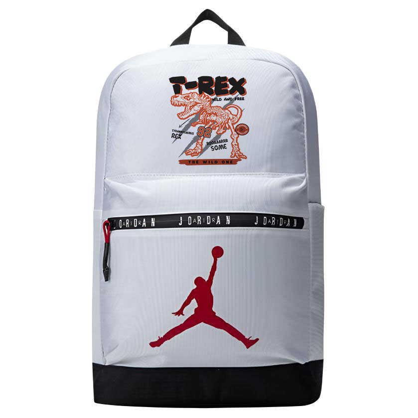 Jordan Полиэстеровый рюкзак унисекс белый, Dinosaur Skeleton
Jordan Полиэстеровый рюкзак унисекс белый, Dinosaur Skeleton