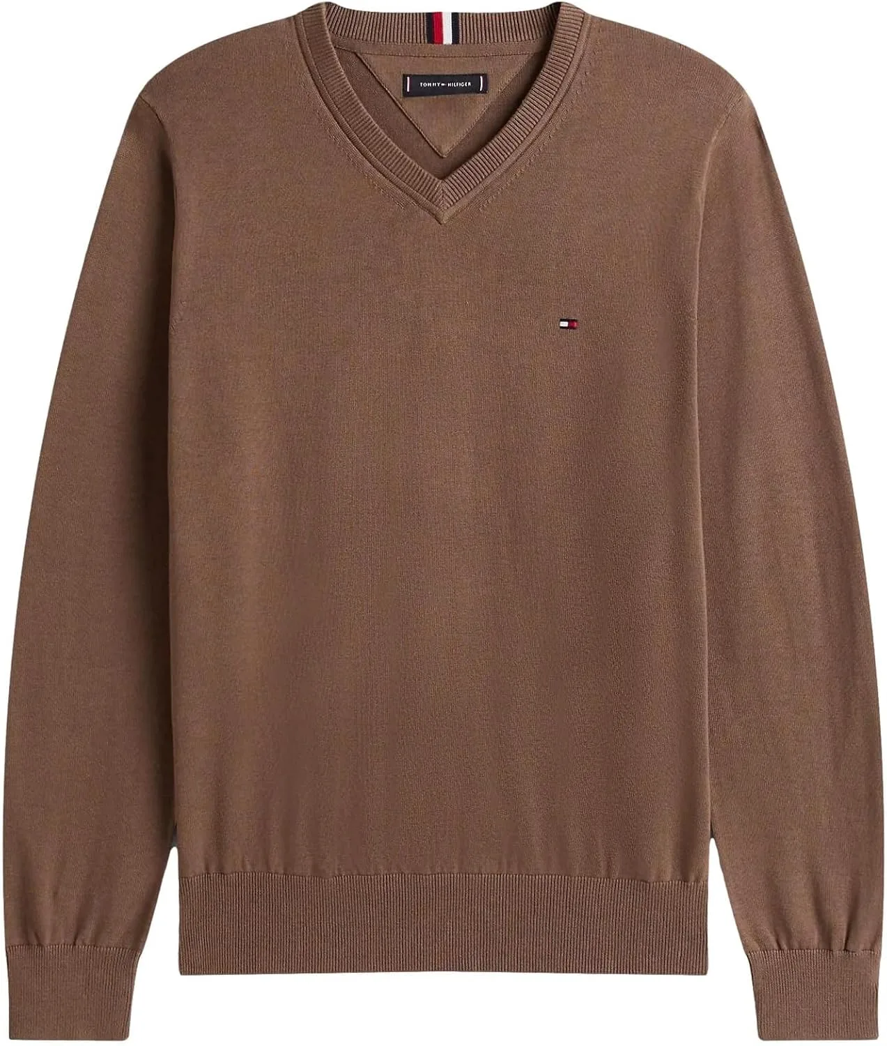 TOMMY HILFIGER мужской хлопковый V-образный свитер
TOMMY HILFIGER мужской хлопковый V-образный свитер