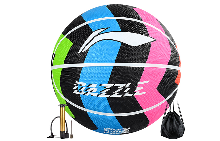 LINING Резиновый баскетбольный мяч china black pink green blue 5/размер 7 тренировочный unisex
LINING Резиновый баскетбольный мяч china black pink green blue 5/размер 7 тренировочный unisex