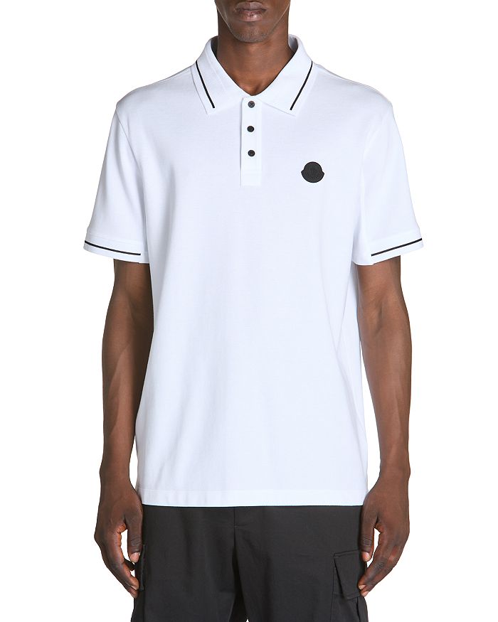 Хлопковая рубашка-поло с нашивкой-логотипом Moncler, белый
Хлопковая рубашка-поло с нашивкой-логотипом Moncler, белый
