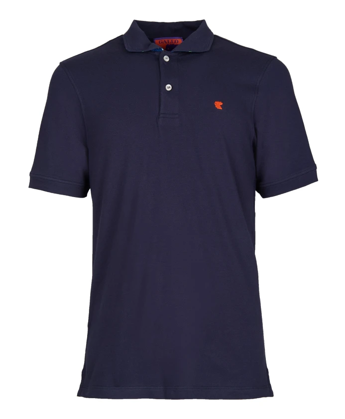 Мужская рубашка-поло из мягкого эластичного хлопка, произведена в Италии. Gallo, синий
Мужская рубашка-поло из мягкого эластичного хлопка, произведена в Италии. Gallo, синий