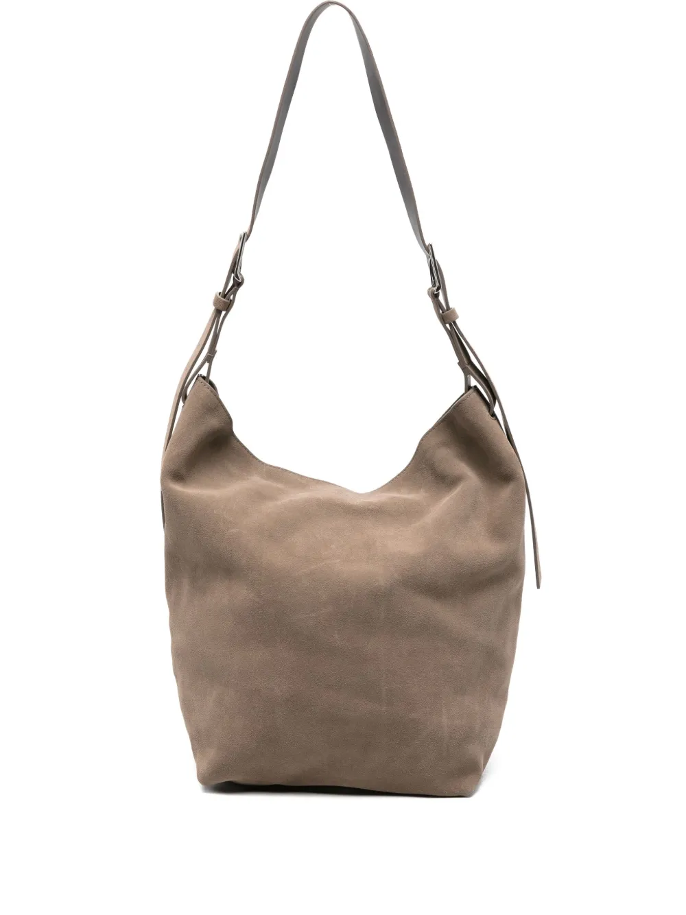 Сумка на плечо из замши с застежкой-пряжкой P.A.R.O.S.H., нейтральный
Сумка на плечо из замши с застежкой-пряжкой P.A.R.O.S.H., нейтральный