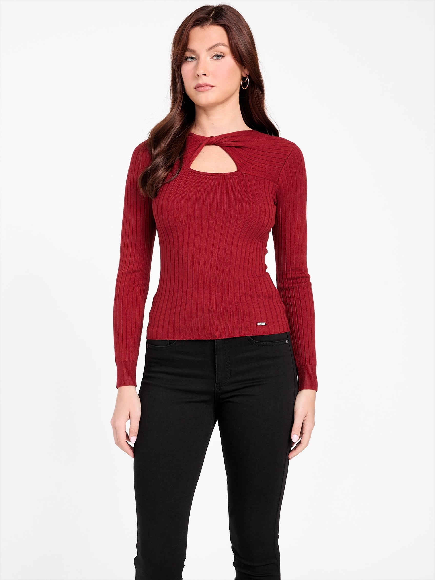 Свитер Энджи Guess Factory, красный/черный
Свитер Энджи Guess Factory, красный/черный