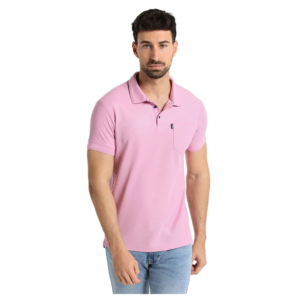 Поло с коротким рукавом Six Valves 11002, розовый
Поло с коротким рукавом Six Valves 11002, розовый