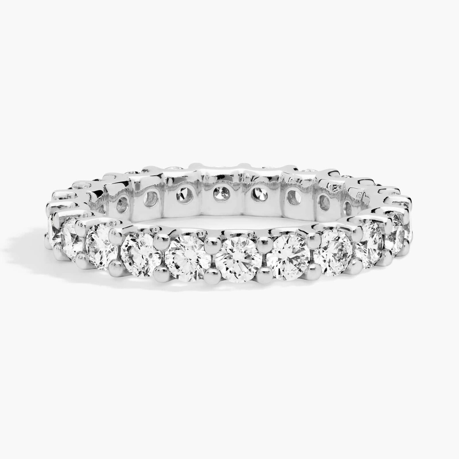 Кольцо с бриллиантами Luna Diamond Eternity из платины (2 карата, Tw. - HI / SI1-SI2) Blue Nile
Кольцо с бриллиантами Luna Diamond Eternity из платины (2 карата, Tw. - HI / SI1-SI2) Blue Nile
