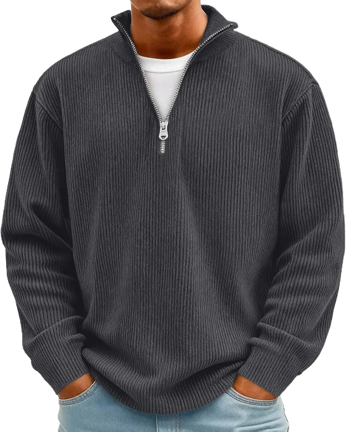 Мужская футболка с длинным рукавом и воротником-стойкой, легкая, размеры S-5XL
Мужская футболка с длинным рукавом и воротником-стойкой, легкая, размеры S-5XL