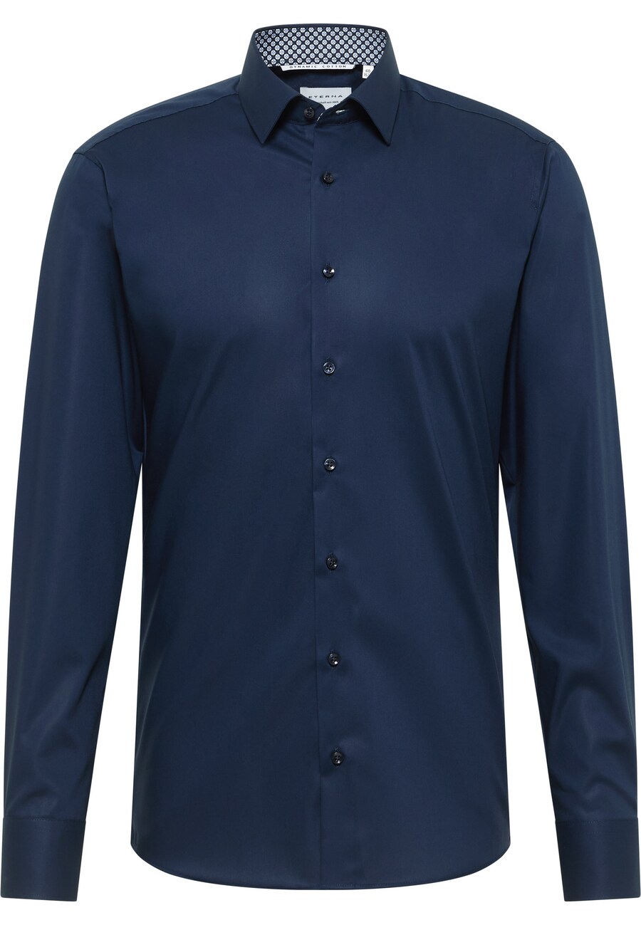 Рубашка делового кроя Slim Fit ETERNA, темно-синий
Рубашка делового кроя Slim Fit ETERNA, темно-синий