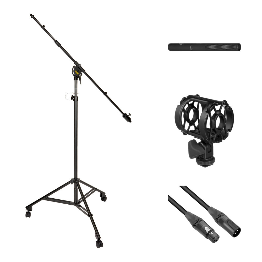 Микрофонная стойка Auray MS-SB1W Studio Boom Microphone Stand Kit with Shotgun
Микрофонная стойка Auray MS-SB1W Studio Boom Microphone Stand Kit with Shotgun