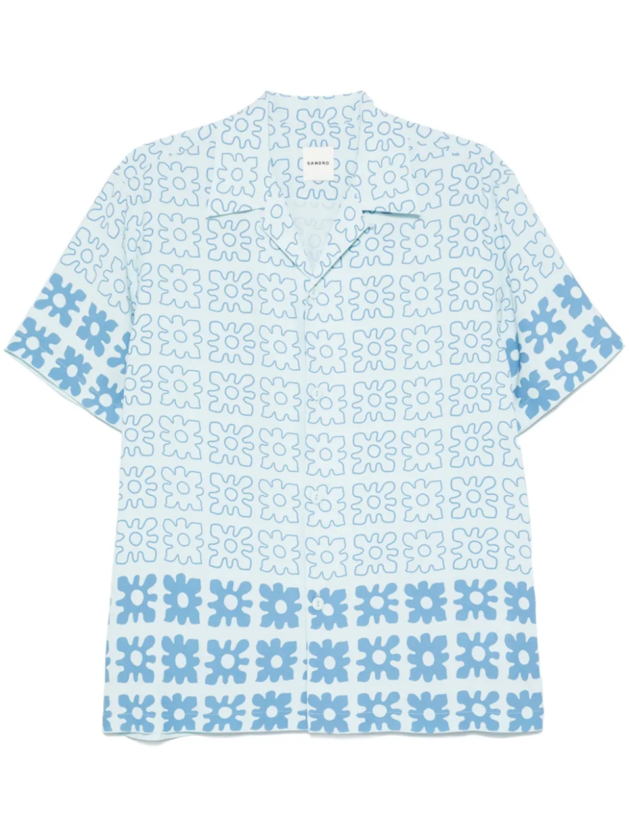 Рубашка с цветочным принтом SANDRO, синий
Рубашка с цветочным принтом SANDRO, синий