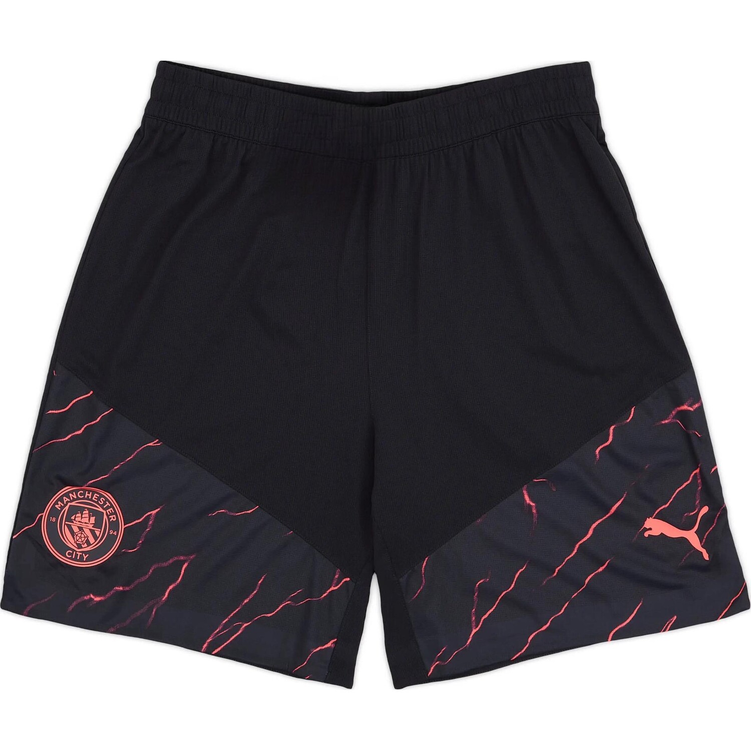 Футбольные шорты Manchester City мужские черные Puma, черный
Футбольные шорты Manchester City мужские черные Puma, черный
