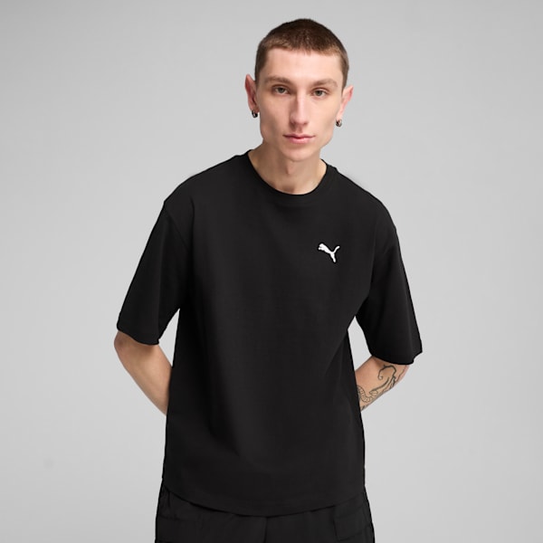 Мужская свободная футболка Puma Wardrobe Essentials, черный
Мужская свободная футболка Puma Wardrobe Essentials, черный