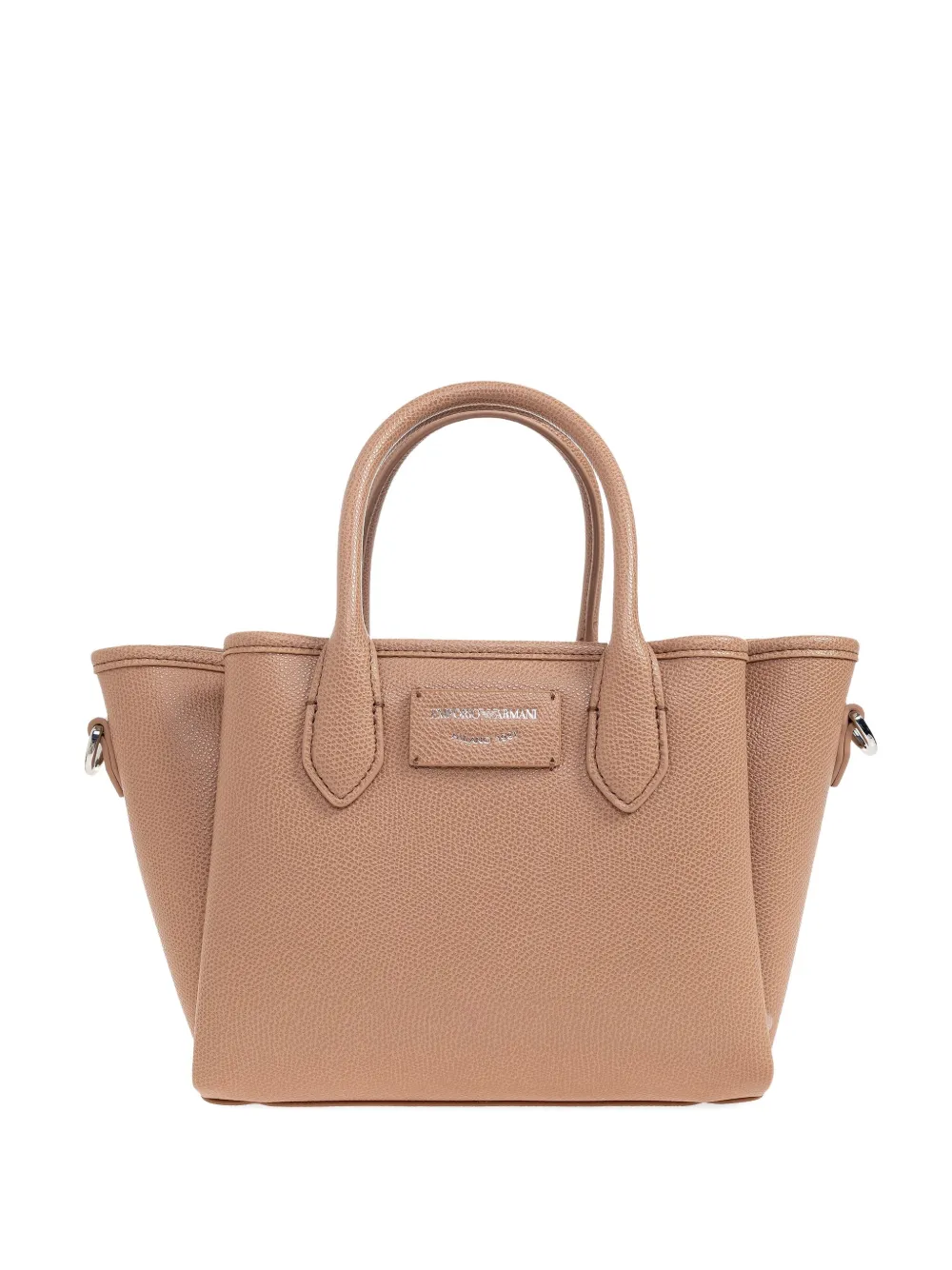 Сумка-тоут с принтом логотипа Emporio Armani, коричневый
Сумка-тоут с принтом логотипа Emporio Armani, коричневый