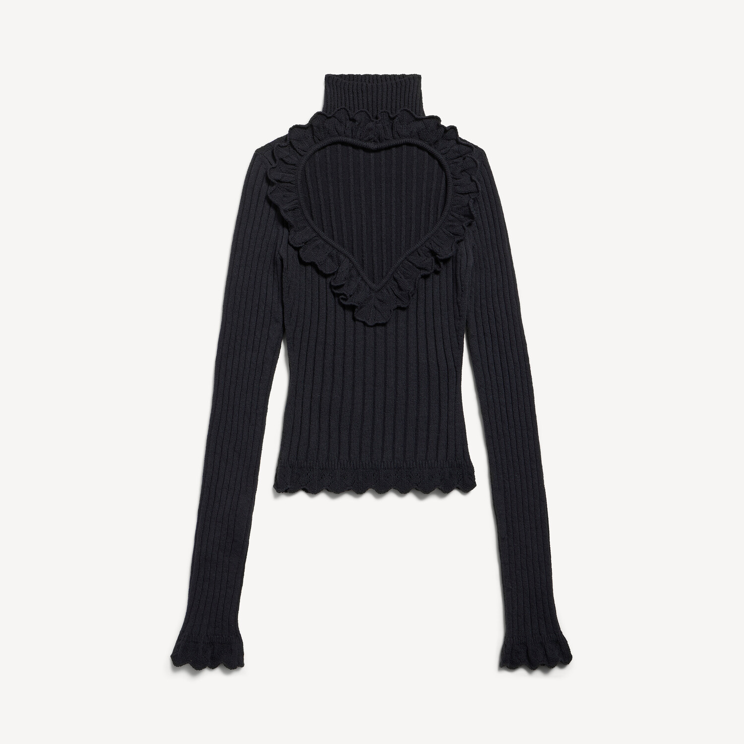 BALENCIAGA Женский топ с сердцем в черном цвете
BALENCIAGA Женский топ с сердцем в черном цвете