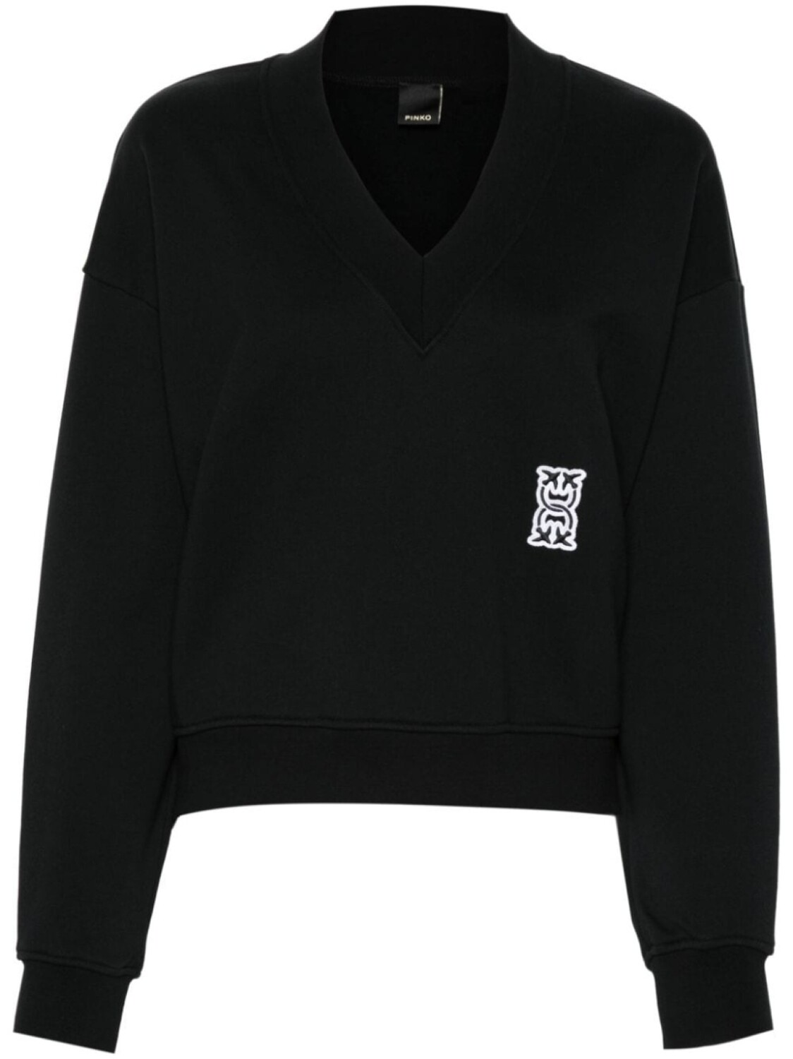 PINKO толстовка с V-образным вырезом, черный
PINKO толстовка с V-образным вырезом, черный