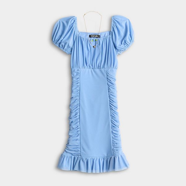 Платье-футляр с рюшами и ожерельем для девочек 7-14 лет Trixxi, Blue
Платье-футляр с рюшами и ожерельем для девочек 7-14 лет Trixxi, Blue