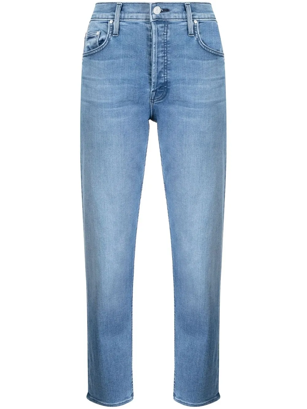 Прямые джинсы средней посадки MOTHER, синий
Прямые джинсы средней посадки MOTHER, синий