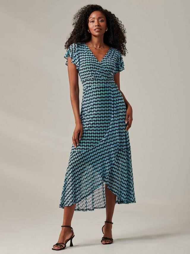 Сетчатое макси-платье с геопринтом Jolie Moi, синий
Сетчатое макси-платье с геопринтом Jolie Moi, синий