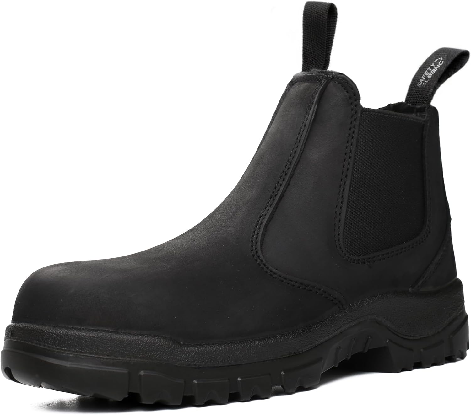 Ботинки с мягким носком для мужчин и женщин, комфортная кожа, износостойкая, противоскользящая подошва, челси Safety Loong, черный
Ботинки с мягким носком для мужчин и женщин, комфортная кожа, износостойкая, противоскользящая подошва, челси Safety Loong, черный