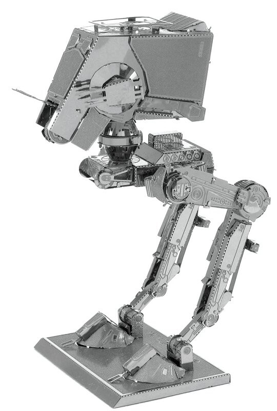 Металлическая Земля, сборочная модель AT-ST из «Звездных войн» Metal Earth
Металлическая Земля, сборочная модель AT-ST из «Звездных войн» Metal Earth