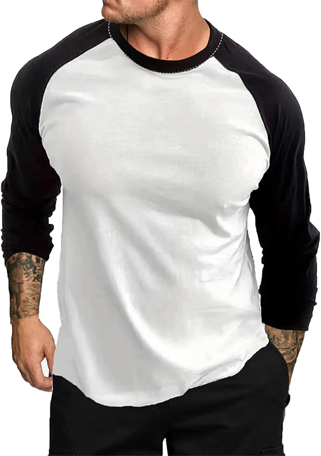 Футболка с длинным рукавом для мужчин Color Block Crewneck Slim Fit
Футболка с длинным рукавом для мужчин Color Block Crewneck Slim Fit