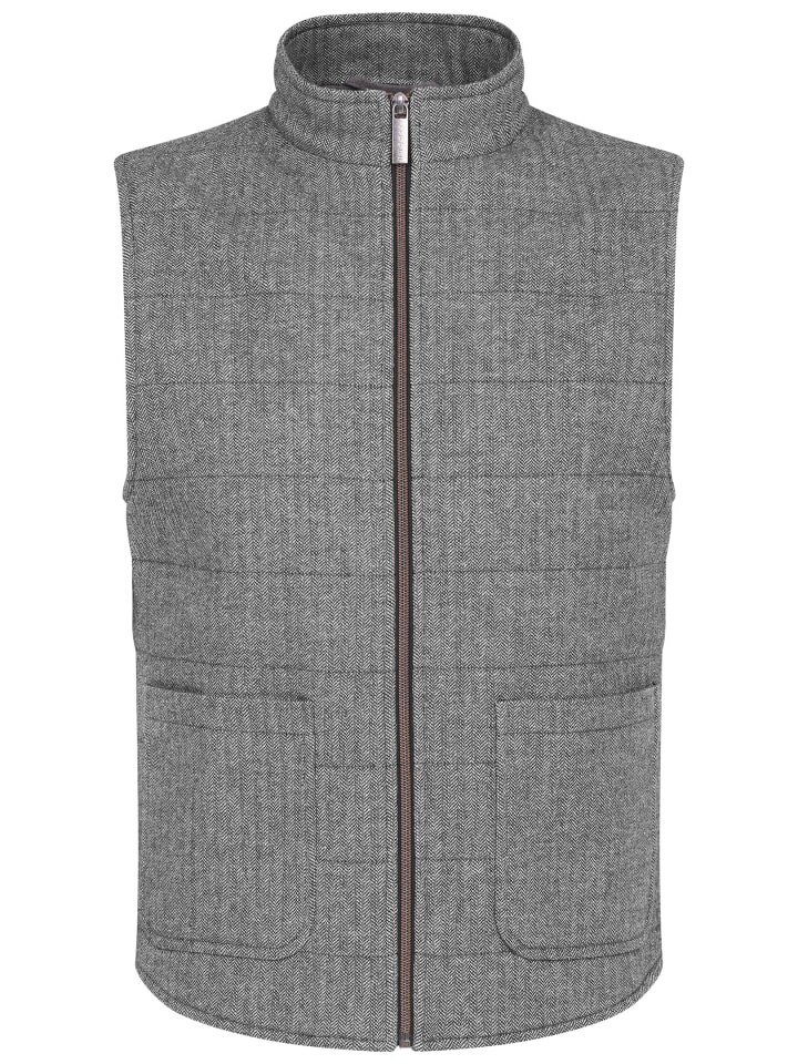 Жилет Bugatti Woll-Westen, темно-серый
Жилет Bugatti Woll-Westen, темно-серый