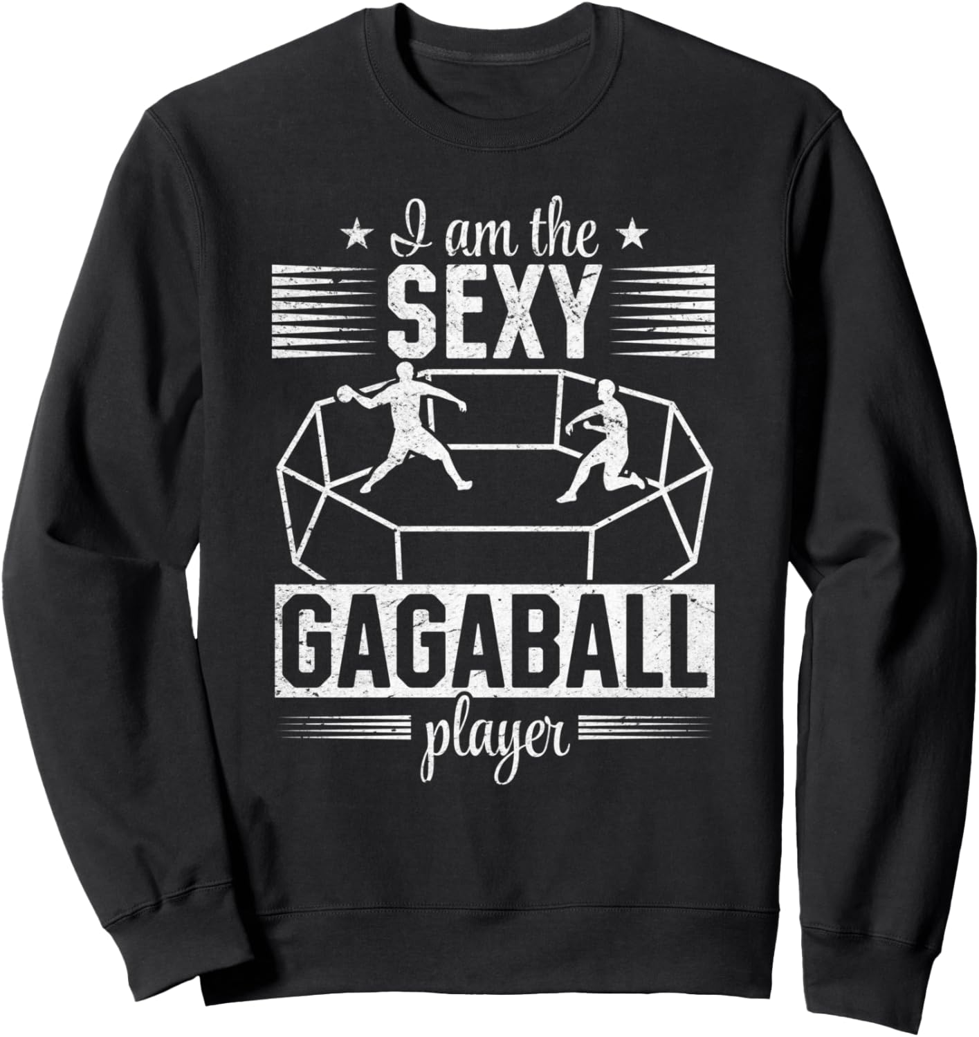 Gagaball - I Am The Sexy Gagaball Player, толстовка, черная
Gagaball - I Am The Sexy Gagaball Player, толстовка, черная