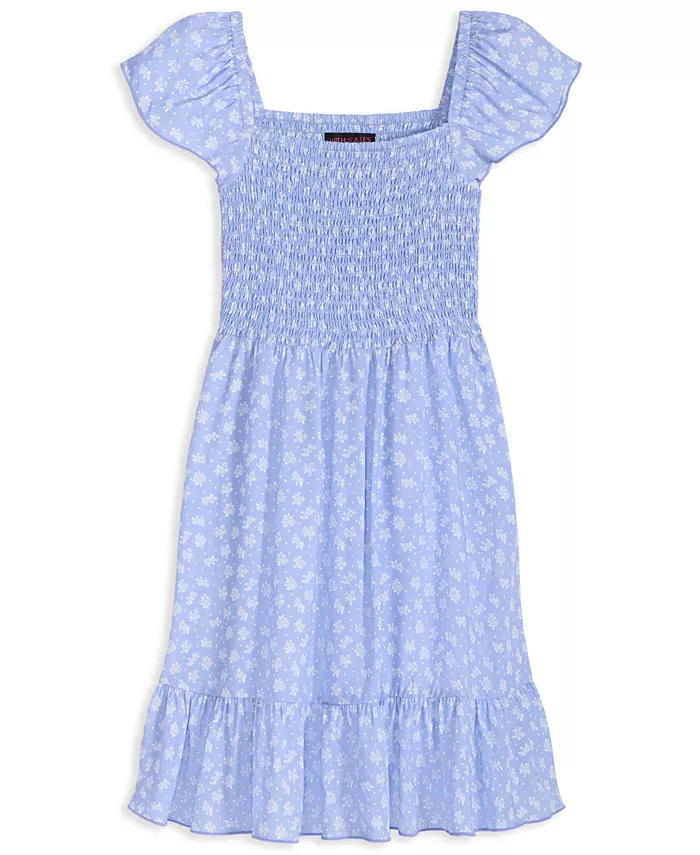 Платье с короткими рукавами и присборенным лифом для девочек постарше With Jules, синий
Платье с короткими рукавами и присборенным лифом для девочек постарше With Jules, синий