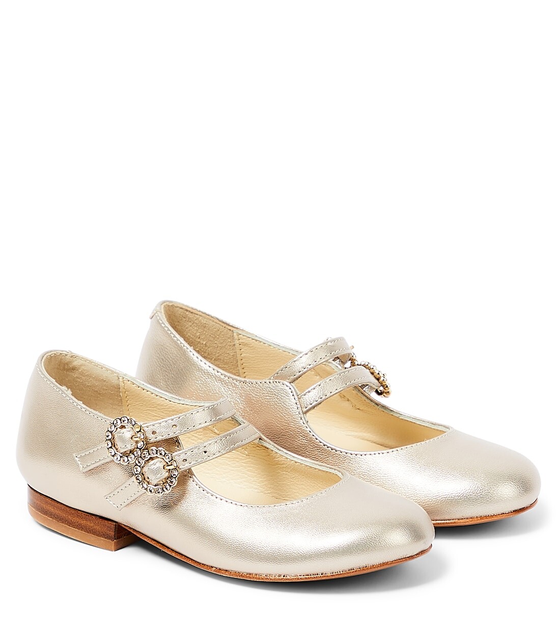 Кожаные балетки tam с металлизированным эффектом mary-jane Bonpoint, металлический
Кожаные балетки tam с металлизированным эффектом mary-jane Bonpoint, металлический