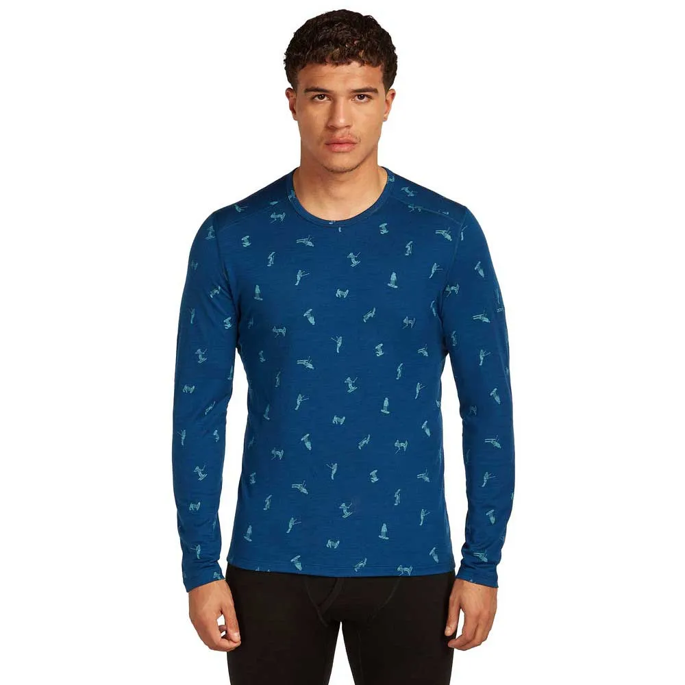 Базовый слой с длинным рукавом Icebreaker Merino 200 Oasis Crewe Snow Day AOP, синий
Базовый слой с длинным рукавом Icebreaker Merino 200 Oasis Crewe Snow Day AOP, синий