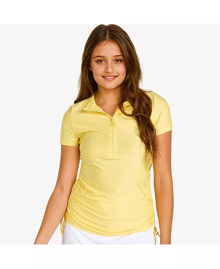 Женский купальный топ Adele с полузастежкой Calypsa, желтый
Женский купальный топ Adele с полузастежкой Calypsa, желтый