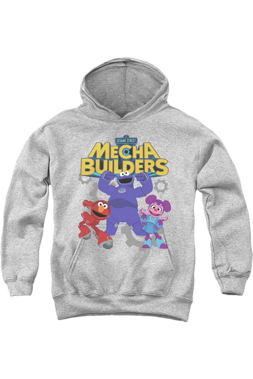 Толстовка с капюшоном для детей "Sesame Street Mecha Builders" Gildan, Athletic Heather
Толстовка с капюшоном для детей "Sesame Street Mecha Builders" Gildan, Athletic Heather