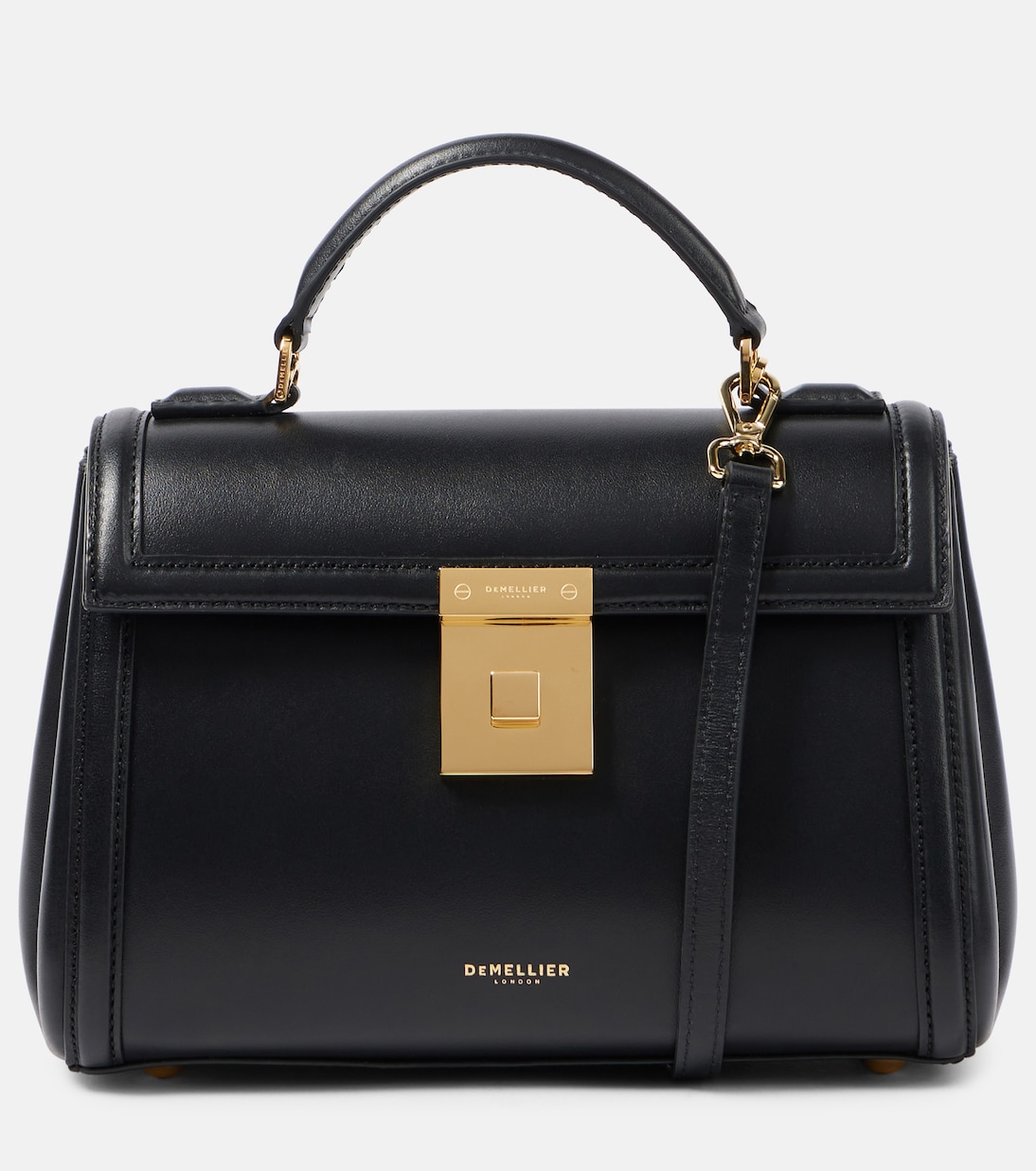 Парижская кожаная сумка-тоут DeMellier, черный
Парижская кожаная сумка-тоут DeMellier, черный