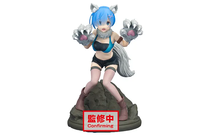 BANPRESTO Rem Glass Factory, Zero Starting Life In Another World, Rem, Wolf Sister, Grey Wolf Costume
BANPRESTO Rem Glass Factory, Zero Starting Life In Another World, Rem, Wolf Sister, Grey Wolf Costume