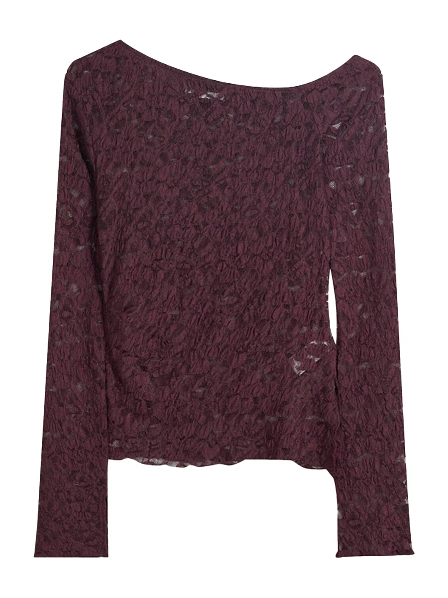 Лонгслив Bershka, Wine red
Лонгслив Bershka, Wine red
